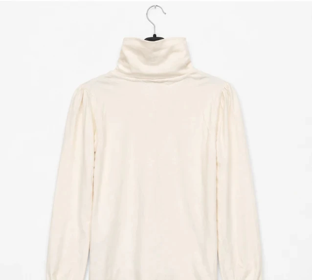 Cream 3 Suisses Roll Neck Sweater – Size 12 – photo 3